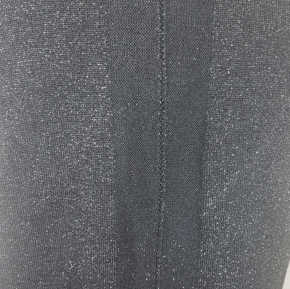 NWT ANN TAYLOR black and white sparkle top - Picture 5 of 8